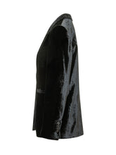 SEMICOUTURE - Blazer Randa con Revers a Lancia - Nero - LIDIASHOPPING® - Official Website