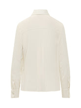 SEMICOUTURE - Camicia Floelle con Colletto a Punta - Bianco - LIDIASHOPPING® - Official Website