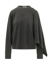 DARKPARK - Top Addison con Drappeggio Asimmetrico - Nero - LIDIASHOPPING® - Official Website