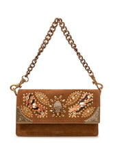 KURT GEIGER - Sloane Soft Shoulder Flap Bag - Brown - LIDIASHOPPING® - Official Website