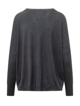 BALESTRERO - Maglia Oversize con Bordi a Contrasto - Blu - LIDIASHOPPING® - Official Website