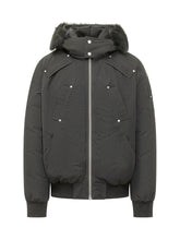 MOOSE KNUCKLES - Original Ball Bomber with Hood - Black - LIDIASHOPPING® - Official Website