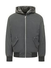 MOOSE KNUCKLES - Brixton Bomber with Hood - Black - LIDIASHOPPING® - Official Website