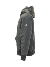 MOOSE KNUCKLES - Brixton Bomber with Hood - Black - LIDIASHOPPING® - Official Website