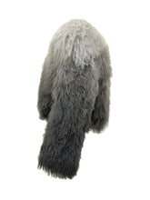 MARTHA LOUIS - Giacca in Pelliccia di Mongolia Sfumata - Grigio - LIDIASHOPPING® - Official Website
