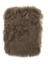 MARTHA LOUIS - Gilet in Pelliccia di Mongolia - Marrone - LIDIASHOPPING® - Official Website