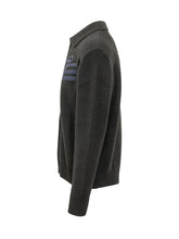 ARTE ANTWERP - Cardigan Energy con Collo e Zip - Nero - LIDIASHOPPING® - Official Website