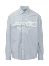ARTE ANTWERP - Camicia con Stampa Grafica Frontale - Blu - LIDIASHOPPING® - Official Website