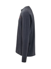 POLO RALPH LAUREN - Long Sleeve T-shirt with Chest Logo Embroidery - Blue - LIDIASHOPPING® - Official Website