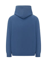POLO RALPH LAUREN - Felpa con Cappuccio e Ricamo Logo sul Petto - Blu - LIDIASHOPPING® - Official Website
