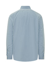 POLO RALPH LAUREN - Long Sleeve Shirt with Button Down Collar - Blue - LIDIASHOPPING® - Official Website