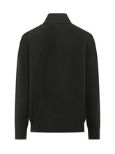 POLO RALPH LAUREN - Maglia con Mezza Zip e Ricamo sul Petto - Nero - LIDIASHOPPING® - Official Website
