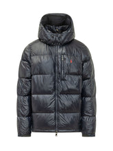 POLO RALPH LAUREN - Giacca Imbottita con Cappuccio e Zip - Blu - LIDIASHOPPING® - Official Website
