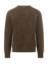 POLO RALPH LAUREN - Pullover Girocollo con Scritta Frontale - Marrone - LIDIASHOPPING® - Official Website