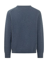 POLO RALPH LAUREN - Pullover Girocollo con Scritta Frontale - Blu - LIDIASHOPPING® - Official Website