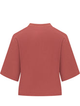 PALM ANGELS - T-shirt Brushed Palm Tree - Rosso - LIDIASHOPPING® - Official Website