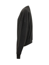 PALM ANGELS - Felpa Brushed Palm Tree - Nero - LIDIASHOPPING® - Official Website