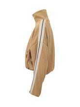 PALM ANGELS - Palm Tree Giacca con Zip - Beige - LIDIASHOPPING® - Official Website