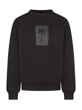 PALM ANGELS - Felpa con Stampa Grafica - Nero - LIDIASHOPPING® - Official Website