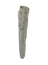 AMIRI - Jeans Carpenter con Dettagli Usurati - Blu - LIDIASHOPPING® - Official Website