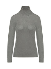 LAUREN RALPH LAUREN - Pullover Girocollo a Collo Alto - Grigio - LIDIASHOPPING® - Official Website