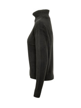 LAUREN RALPH LAUREN - Jamarni long sleeve sweater featuring a ribbed crew neck and straight silhouette. Detailed with small embroidered lettering on the chest, slightly dropped shoulders and ribbed cuffs and hem. - Black - LIDIASHOPPING® - Official Website