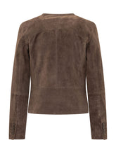BULLY - Giacca Girocollo con Bottoni - Marrone - LIDIASHOPPING® - Official Website