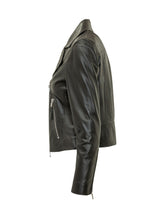 BULLY - Biker Jacket with Zip - Black - LIDIASHOPPING® - Official Website