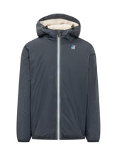 K-WAY - Le Vrai Claude Jacket with Front Zip - Blue - LIDIASHOPPING® - Official Website