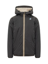 K-WAY - Le Vrai Claude Jacket with Lined Hood - Black - LIDIASHOPPING® - Official Website