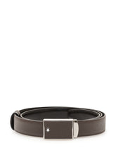 MONTBLANC - Cintura Marquetry 30 - Marrone - LIDIASHOPPING® - Official Website