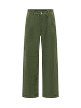 DROLE DE MONSIEUR - Wide Leg Carpenter Trousers - Green - LIDIASHOPPING® - Official Website