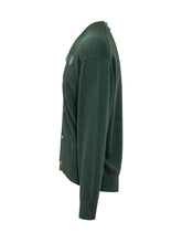 DROLE DE MONSIEUR - D Mirror V Neck Cardigan - Green - LIDIASHOPPING® - Official Website
