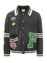 FOUND - Varsity Cardigan with Patches -  - LIDIASHOPPING® - Official Website