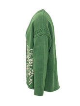 FOUND - Cardigan Paisley con Scollo a V - Verde - LIDIASHOPPING® - Official Website