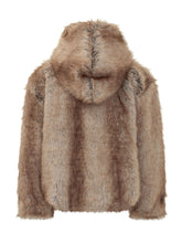 FOUND - Hooded Jacket with Applied Pockets - Beige - LIDIASHOPPING® - Official Website
