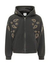FOUND - Felpa con Cappuccio e Borchie - Nero - LIDIASHOPPING® - Official Website