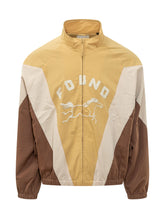 FOUND - Jacket with Panels and Front Embroidery - Yellow - LIDIASHOPPING® - Official Website