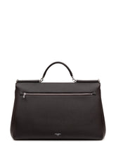 DOLCE & GABBANA - Borsa Odissea Strutturata con Manico - Marrone - LIDIASHOPPING® - Official Website