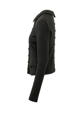 DOLCE & GABBANA - Giacca Sagomata con Bottoni Frontali - Nero - LIDIASHOPPING® - Official Website