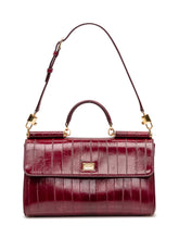 DOLCE & GABBANA - Borsa Anguilla a Mano con Patta - Rosso - LIDIASHOPPING® - Official Website