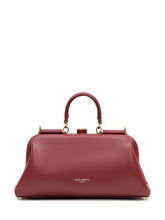 DOLCE & GABBANA - Borsa con Cornice e Manico Superiore - Rosso - LIDIASHOPPING® - Official Website