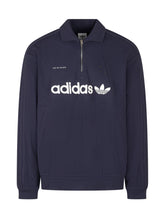 ADIDAS SONG FOR THE MUTE X ADIDAS 004 - Polo in Maglia con Zip - Blu - LIDIASHOPPING® - Official Website