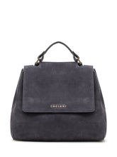 ORCIANI - Sveva Nabucco Top Handle Bag - Blue - LIDIASHOPPING® - Official Website