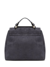ORCIANI - Sveva Nabucco Top Handle Bag - Blue - LIDIASHOPPING® - Official Website