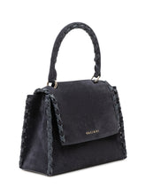 ORCIANI - Sveva S Peach Cross Bag with Woven Details - Blue - LIDIASHOPPING® - Official Website