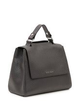 ORCIANI - Sveva Soft Bag with Flap - Black - LIDIASHOPPING® - Official Website