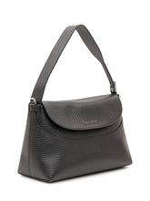 ORCIANI - Borsa Nana Soft Midi con Tracolla - Nero - LIDIASHOPPING® - Official Website