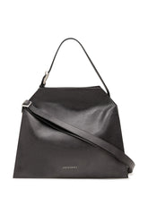 ORCIANI - Borsa Trinity M Lagoon a Spalla - Nero - LIDIASHOPPING® - Official Website