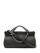 ORCIANI - Borsa Virgo S Soft con Catena - Nero - LIDIASHOPPING® - Official Website